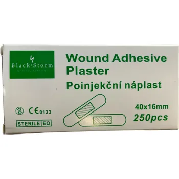 Zdravotnický materiál Náplast poinjekční, sterilní 40 x 16 mm