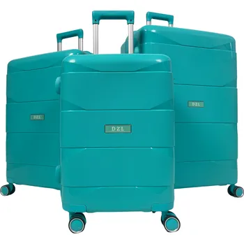 Cestovní kufry odolná sada DZL 3 ks L,M,S - Extremely Durable Collection PP-003 šedá