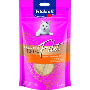 Pamlsek pro kočku Vitakraft CHOVEX Vitakraft Premium Filet Kuřecí 70g