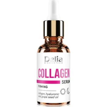 Pleťové sérum Delia Cosmetics Authentic Beauty Collagen zpevňující pleťové sérum s kolagenem 30 ml