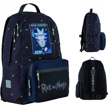Školní batoh Rick a Morty Školní BATOH KITE motivem draka modré