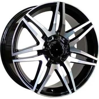 Alu kolo Alu kola Racing Line BY274, 17x7.5 5x112 ET47, černá + leštění