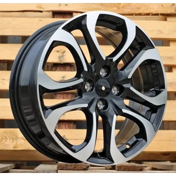 Alu kolo Alu kola Racing Line L1650, 17x6.5 4x100 ET45, černá + leštění