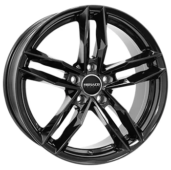 Alu kolo Alu kola MONACO WHEELS RR8M, 19x8.5 5x112 ET35, černá lesklá