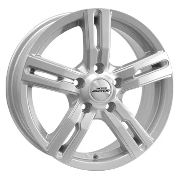 Alu kolo Alu kola INTER ACTION KARGIN, 16x6.5 5x112 ET45, stříbrná (zátěžová)