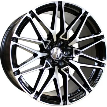 Alu kolo Alu kola Racing Line B5771, 20x10.5 5x112 ET40, černá + leštění