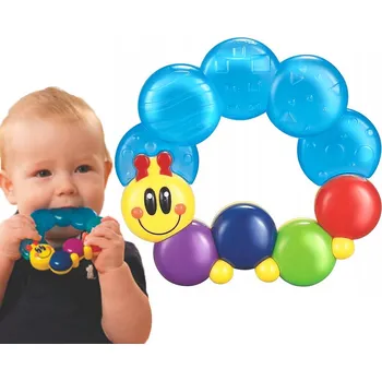 Hola Kousátko s chrastítkem, senzorické, vodní, pro miminka, Montessori, logopedické