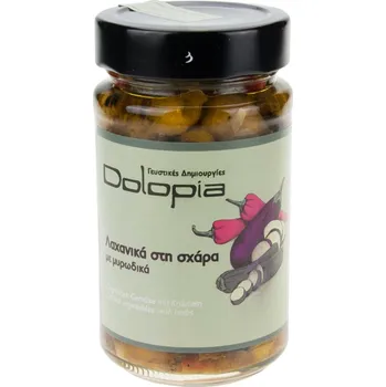 Rostlinný olej Grilovaná zelenina s bylinkami 220g DOLOPIA