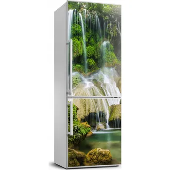 Fototapeta Samolepka na ledničku Vodopád v džungli 70x190 cm