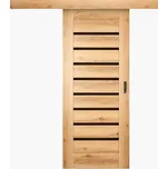 Interiérové dveře Naturel Zaria posuvné 70 cm dub natura ZARIACPLDN70PO + posuvný systém