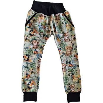 Kojenecké oblečení DIA tepláčky na pumpičku ZOO vel. 110