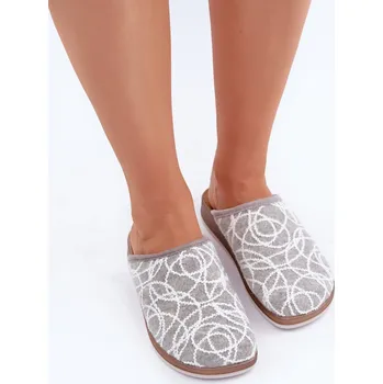 Dámské pantofle Lesklé dámské pantofle Inblu Inblu šedá 3222222