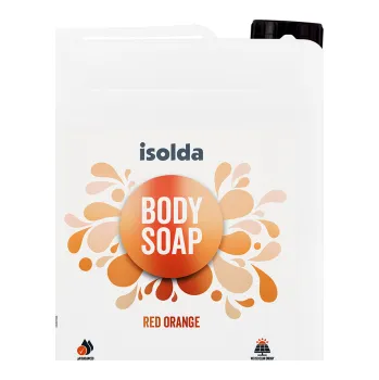 Mýdlo Isolda Red orange tekuté mýdlo 5l