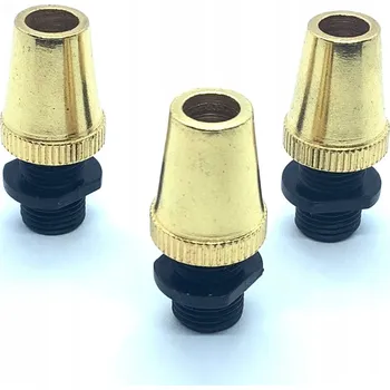 Blokáda, svorka kabelu 3 ks - ZLATÁ KOVOVÁ!