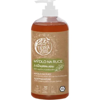 Mýdlo Tierra Verde Tekuté mýdlo na ruce s citrusovou vůní (500 ml)