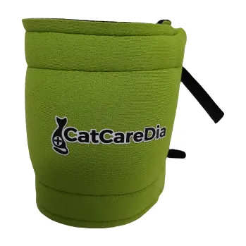 Fixační návlek vel. M na dia senzor dětský neoprenový zelený