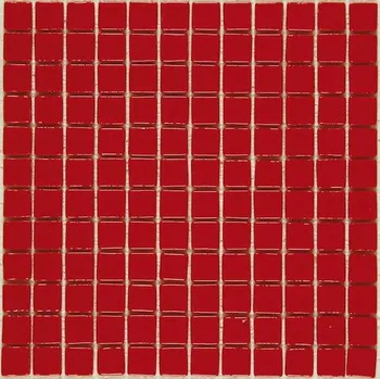 Obklad Skleněná mozaika Mosavit Monocolores rojo 30x30 cm lesk MC902