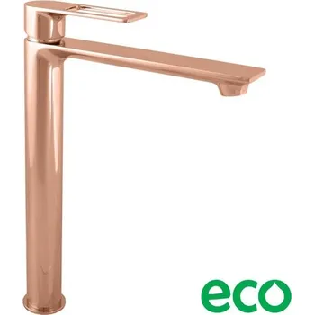 Vysoká umyvadlová baterie RAV SLEZÁK Nil bez výpusti zlatá růžová NL230.5ZRL