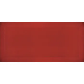 Obklad Ribesalbes Chic Colors rojo bisel 10x20 cm lesk CHICC1352