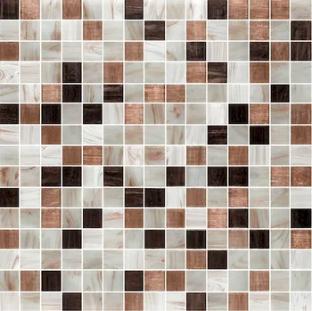 Obklad Premium Mosaic MOSJ20MIXBR 33x33 cm 1 m2 hnědá