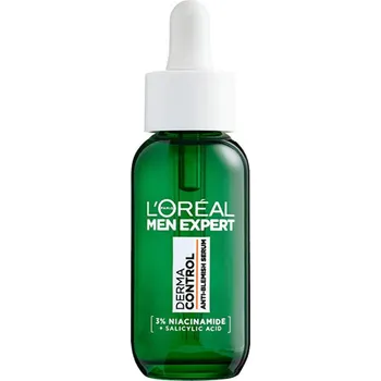 Pleťové sérum L´Oréal Men Expert Derma Control Niacinamide Anti-Blemish Serum - Sérum proti nedokonalostem pleti 30 ml