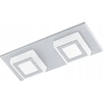 Obdélníkový Stropní Svítidlo Eglo 10 x 25 cm šedý