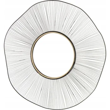 Obraz Zrcadlo Artpol nástěnné kulaté s kovovým rámem 695 x 695 mm