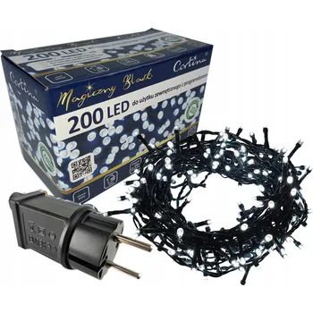 Vánoční dekorace Vánoční osvětlení na stromeček Cortina venkovní 11,5 m 101 - 200 světýlek