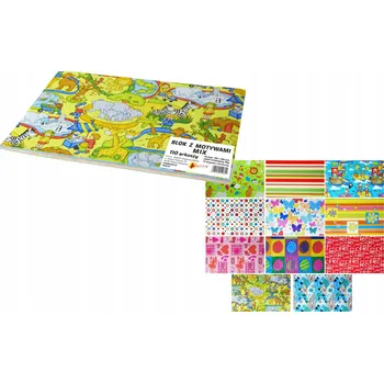 Blok s motivy MIX 110 listů, 11 motivů Shan