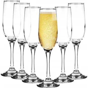 Sklenice Skleničky na šampaňské Glasmark , bezbarvé, 200 Ml 6 ks