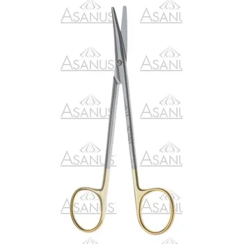 Chirurgické nůžky Metzenbaum power TC , tupé, zahnuté, 145mm