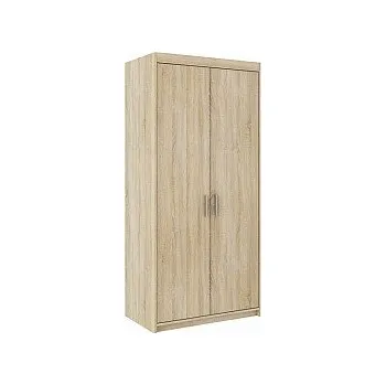 Šatní skříň Skříň JELENA 2D šatní, 90cm dub sonoma