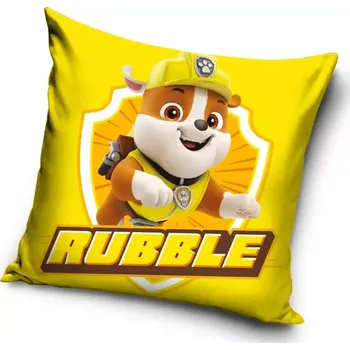 Povlak na dekorativní polštářek Dětský povlak na polštář PAW PATROL-RUBBLE Šířka: 40 cm | Délka: 40 cm