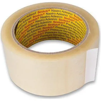 Lepicí páska 3M Scotch 371 - univerzální balicí páska - 50 mm x 66 m, transparentní