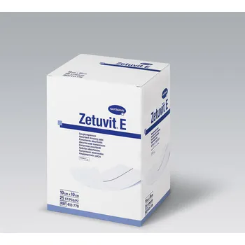 Kompres Zetuvit E 20 x 25 cm, nesterilní, savé komprese, netkaný tex.,50 ks