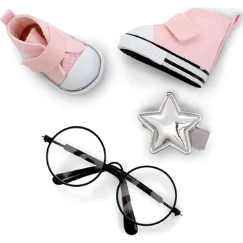 Panenka Doplňky k panence Sweet Sisters - Orange Toys - Pink Shoes And Glasses