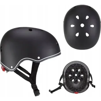 Cyklistická přilba Robustní dětská helma na kolo, koloběžku, brusle s LED světlem Globber XS/S