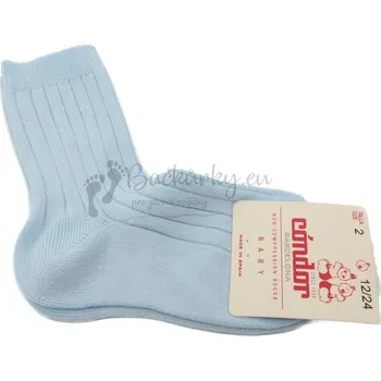 Ponožky CONDOR Azul bebe 410 - vel. 20-22