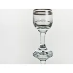 Sklenice na vodku Combi Laura hnědé, žluté 25ml 6 ks