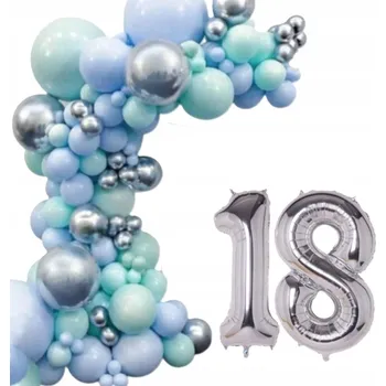 Balónek BALÓNKOVÁ GIRLANDA SADA 93 BALÓNKY NAROZENINY ROČEK