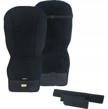 Vložka do kočárku El-Jot, černá barva