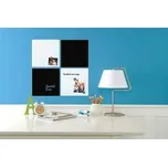 Magnetická tabule "Square Tile", popisovatelná, 360x360mm, černá, REXEL,rychlé dodání