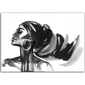 Obraz Plakát Žena bez rámu 50 x 40 cm