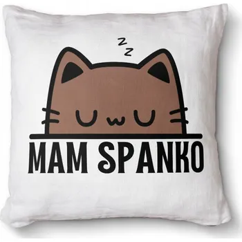 Dekorativní polštářek Pohodlný foto polštář s s potiskem jako dárek 40x40 - Mám spinkání