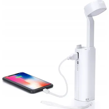 Lampička Stolní lampička Aigostar PowerBank bílá, výkon až 3 W