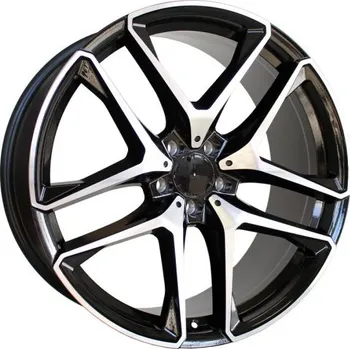 Alu kolo Alu kola Racing Line FE247, 21x10 5x112 ET54, černá + leštění (zátěžová)