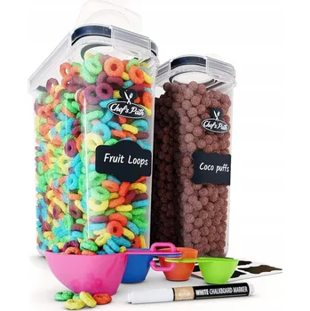 Dóza na potraviny Chef's Path Hermetické dózy na potraviny 6 litrů 2 kusy