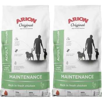 Krmivo pro psa ARION Original Maintenance Adult Medium 2x12kg