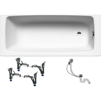 Vana Obdélníková vana Kaldewei Cayono 150x70 cm smaltovaná ocel levá i pravá KWB747N