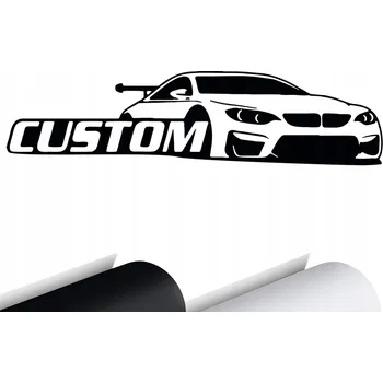 Samolepicí dekorace na vozidlo Samolepka na auto 4x15 na zakázku